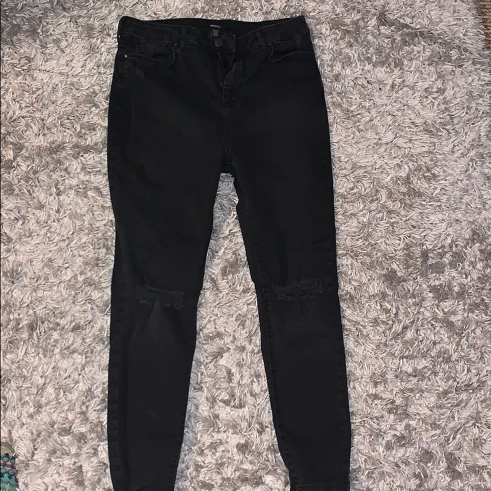 black boyfriend jeans
